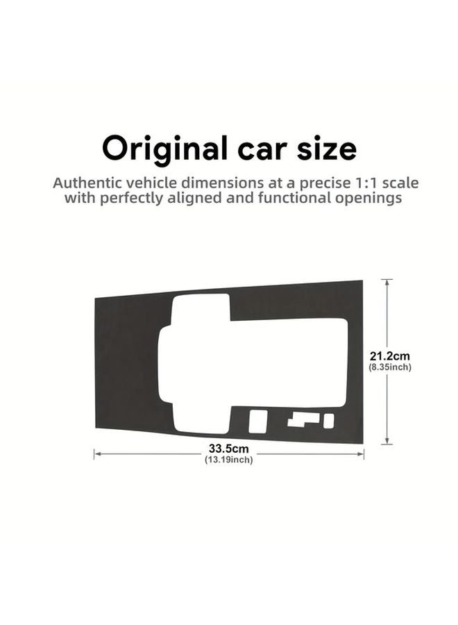 Orange Patch Gear Shift Cover For Mazda 3 2019 2025 With Engine Start Stop Buttons - Image 2